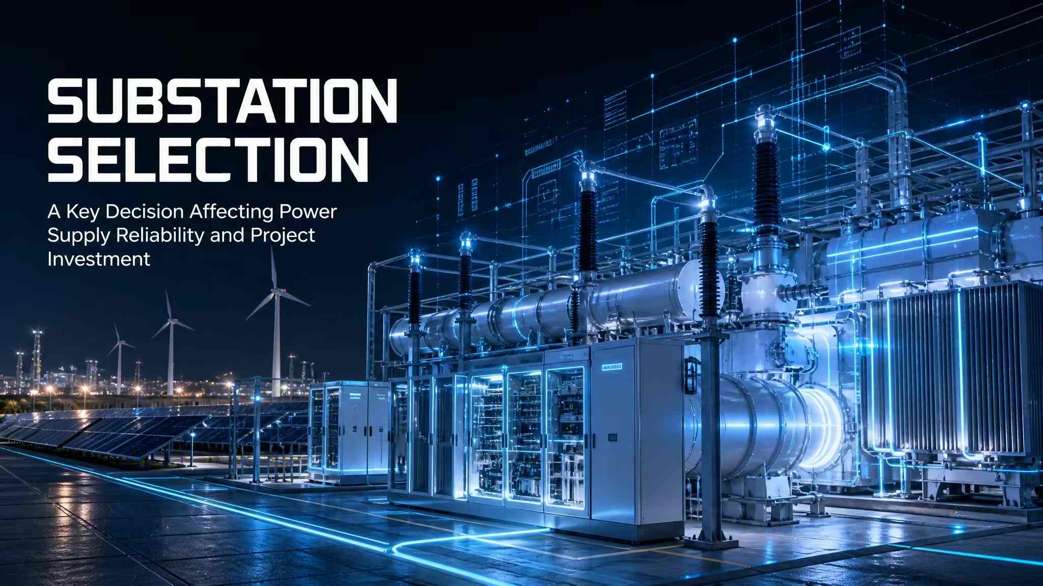 Valg af understation: En nøglebeslutning, der påvirker strømforsyningens pålidelighed og projektinvestering